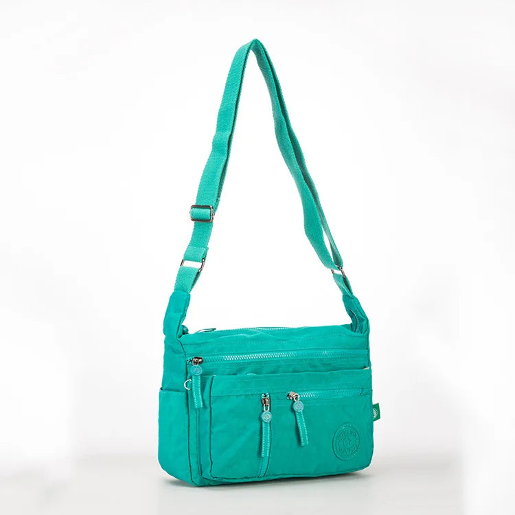 High Quality New Waterproof Durable Men Women Shoulder Messenger Bag Cross Body Purse Blue Purple Red Black Green Coffee