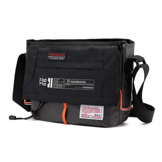 High Quality Nylon Men Single Shoulder Cross Body Laptop Bag Multi-Capacity Unisex Male Briefcase Military Messenger Bags