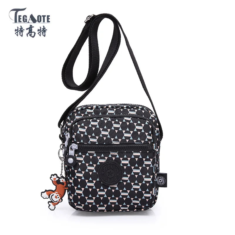 High Quality Waterproof Men Women Shoulder Messenger Bag Cross Body Phone Purse Lightweight Blue Black Red Purple