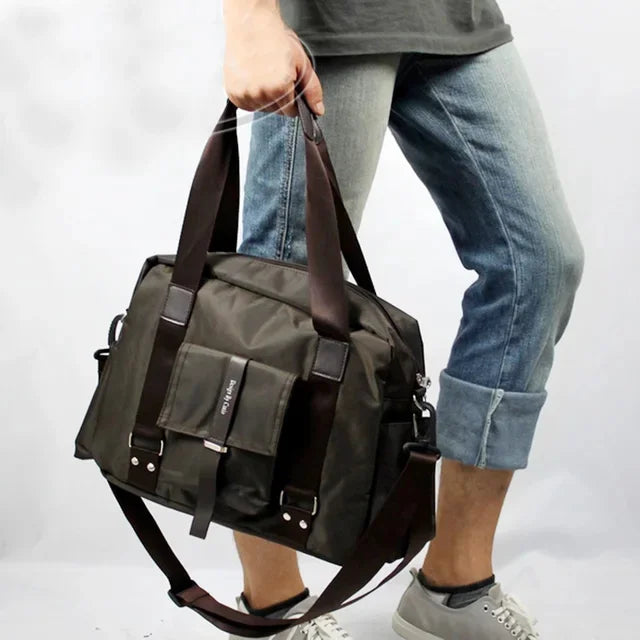 High Quality Waterproof Nylon Men Cross Body Shoulder Messenger Laptop Designer Travel Famous Riding Male Handbag Tote Bag