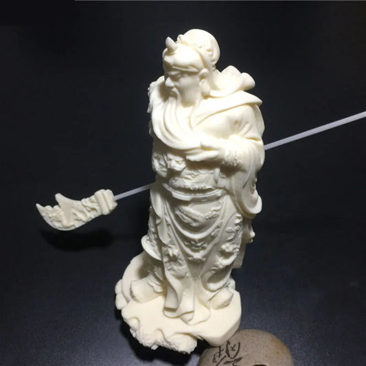 Horizontal knife Guan Gong Statue,decorative figures Resin Art Sculpture luxury home decor Room office accessories Free delivery