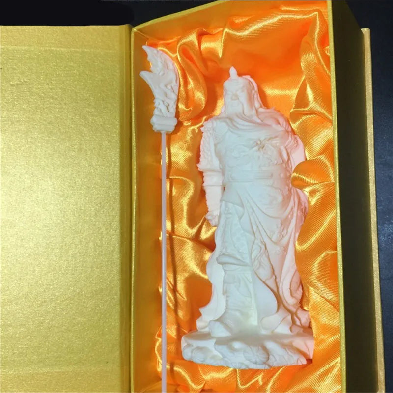 Horizontal knife Guan Gong Statue,decorative figures Resin Art Sculpture luxury home decor Room office accessories Free delivery