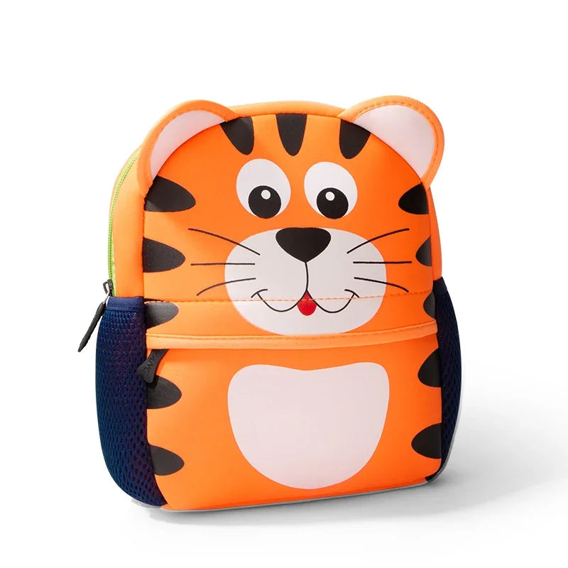 Hot New 3D Animal Children Backpacks Dog Design Girl Boys Backpack Toddler Kids Neoprene School Bags Kindergarten Cartoon Bag