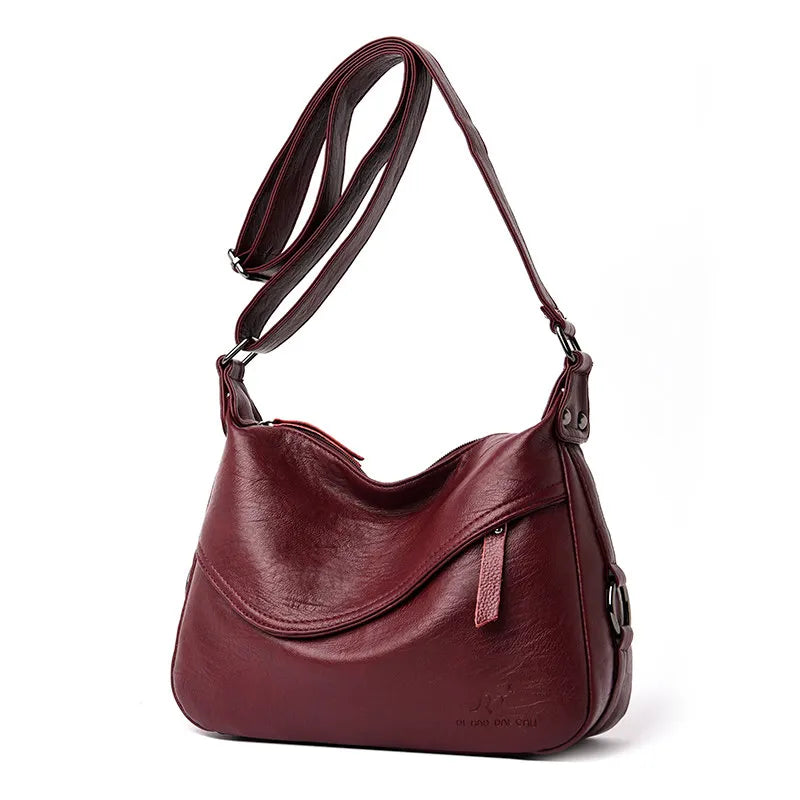 Hot Women Shoulder Bag Leather Luxury Handbags Women Bags Designer Women Shoulder Messenger Bags For Women 2019 Sac A Main Femme