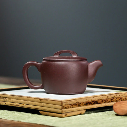 Household Yixing Handmade Tea Pot Customized Purple Clay Filter Teapot Raw Ore Zhu Mud Beauty Kettle Tea Ceremony Gifts 160ml