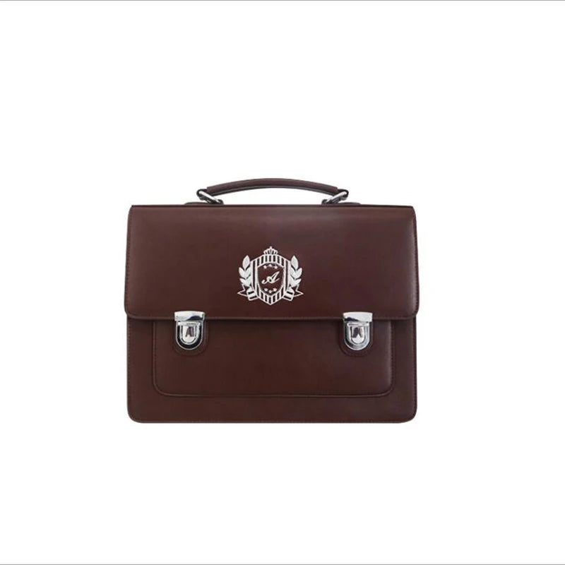 Japan Style Lolita JK Backpacks Women Girl Schoolbags Artificial Leather Messenger Bags Flap Pocket Briefcase Bookbags