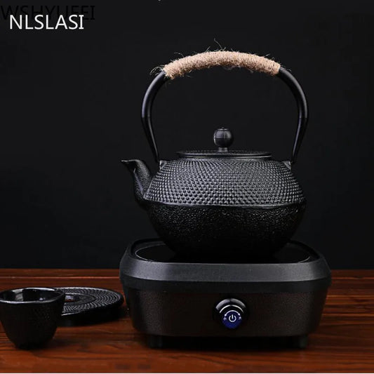 Japanese Cast Iron Tea Pot Induction Cooker Teapot with Stainless Steel Infuser tea Kettle Oolong tea Coffee Maker Pot