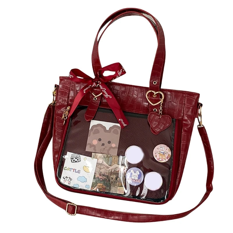 Japanese Style Handbags Shoulder Bags for Girl Women Carrying Purse Underarm Bag Trendy Armpit Bag Fashion Bag