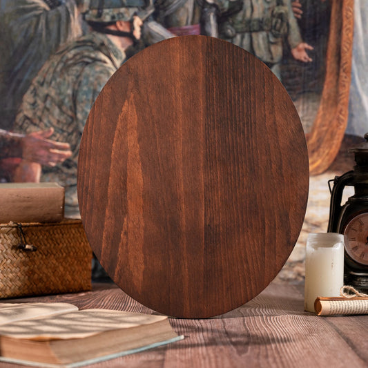 Jesus praying oval wood plaque religious saint figure catholic religious statue wall decoration gift for christians