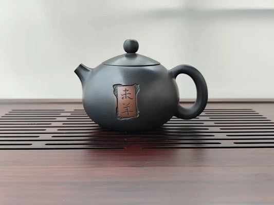 Jianshui Clay Pure Handmade Carving Xishi TeaPot(Not Yixing Zisha) Ceramic Kung Fu Tea Set Drinkware Tea Ceremony