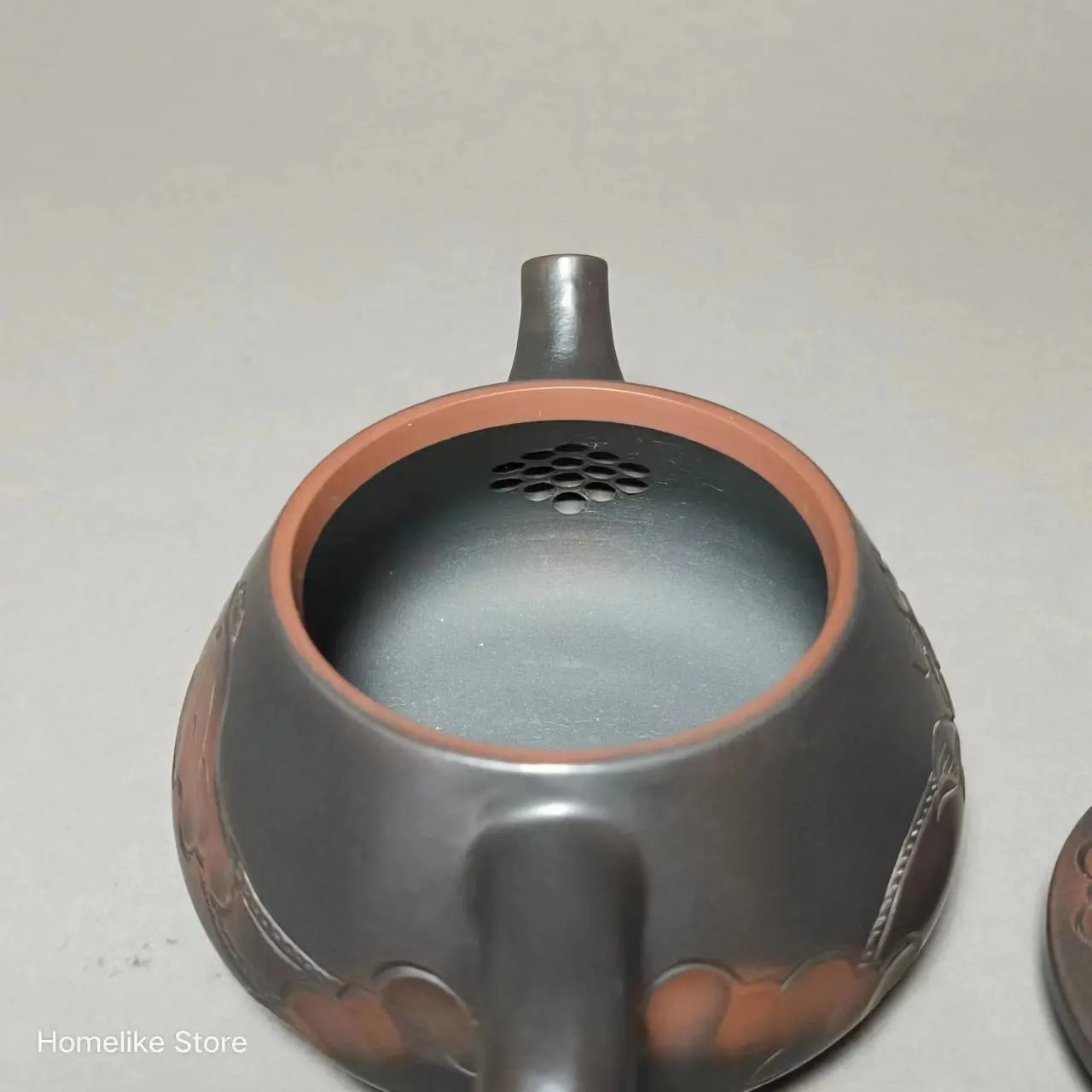 Jianshui Clay Pure Handmade Lotus Carving TeaPot(Not Yixing Zisha) Ceramic Kung Fu Tea Set Drinkware Tea Ceremony
