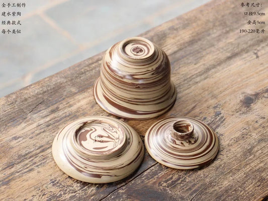 Jianshui Pure Handmade Mixed Clay Gaiwan TeaPot(Not Yixing Zisha) Ceramic Kung Fu Tea Set Drinkware Tea Ceremony