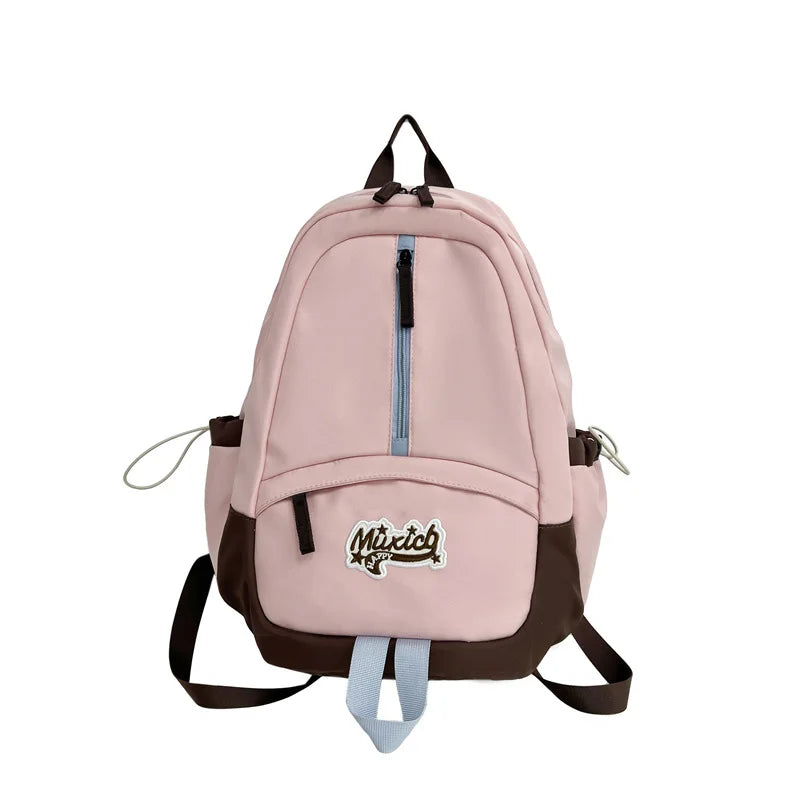 Kawaii Cute Aesthetic Backpack for School with Casual Daypack Middle Student Travel College Large Capacity Bookbag