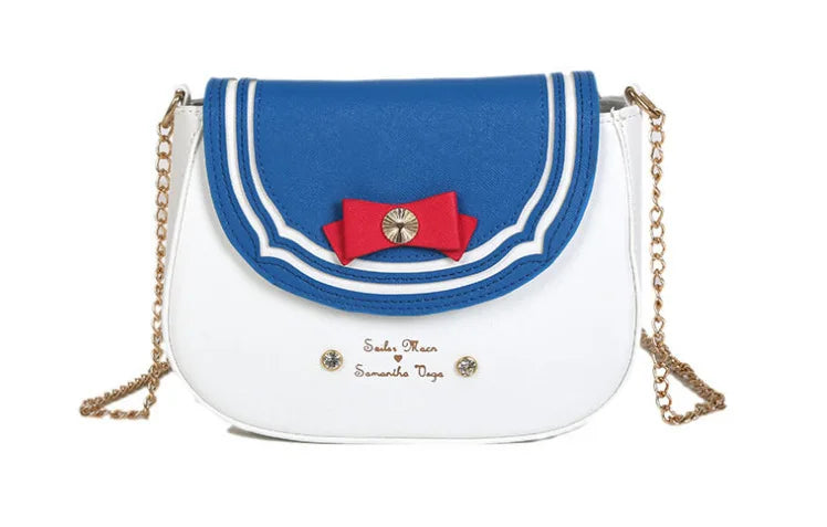 Kawaii Japan Style Lolita Girl Chain Bags Lovely Sailor Style ShoulderBags ClutchBags Anime