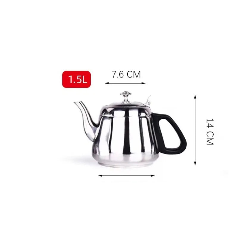 Kettle Tea Water Stove Stove Stainless Steel Teapot Pot for Hotboiling Pots Gas Coffee Induction Home Camping