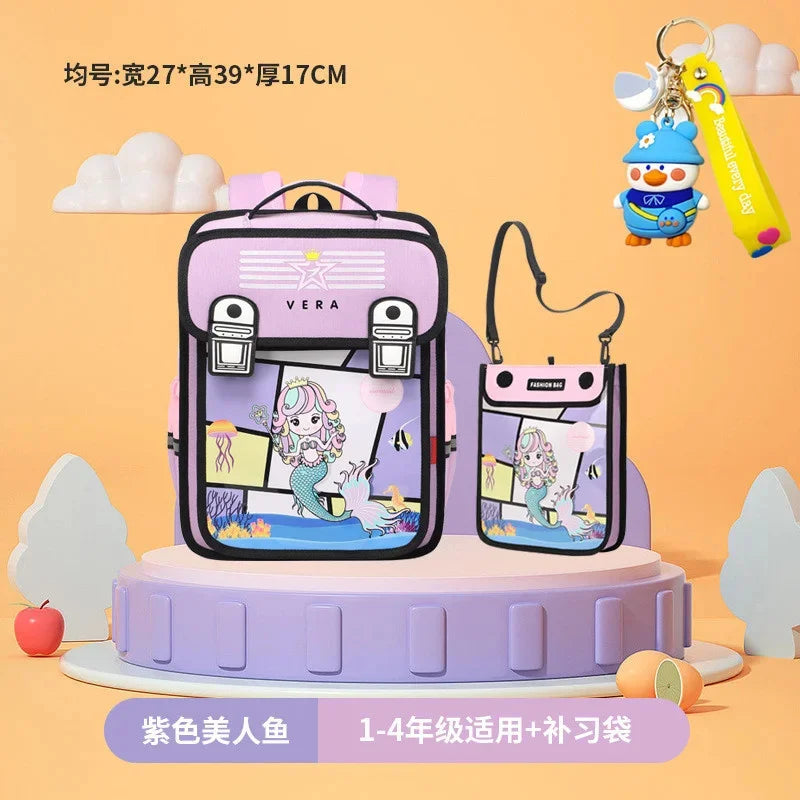 Kids Children Bags girls Boys Orthopedic Backpack Waterproof Primary Schoolbag Book Bag Mochila Infantil