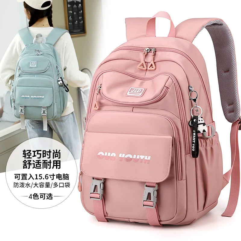 Korean school backpack for students Cute Women College School Bags for Teenager Girls teens casual Travel laptop Book bag Kawaii