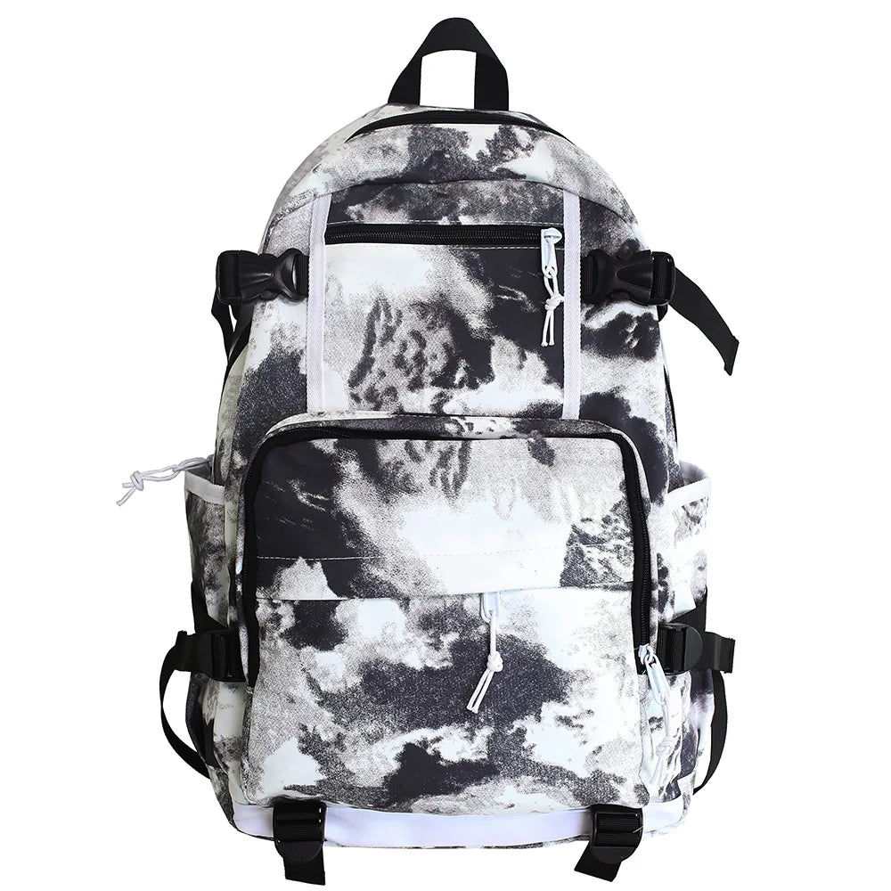 Ladies Fashion Laptop Nylon Backpacks Print Women Book Boy Bag Female Harajuku Men Backpack Girl Student Male School Bags Travel