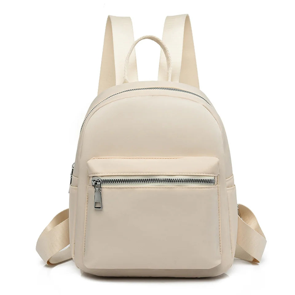 Ladies Fashion Oxford Backpack Women Simplicity Solid Color Shoulder Bags Female Exquisite Casual Handbag Shopping Travel Bags