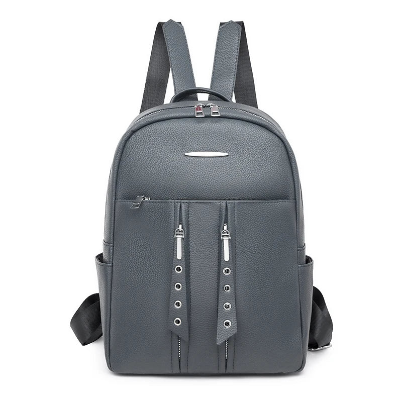 Ladies Travel Bags Fashion Backpacks Female High Quality Leather Bagpack For Women Rucksacks Large Capacity School Bag Mochilas