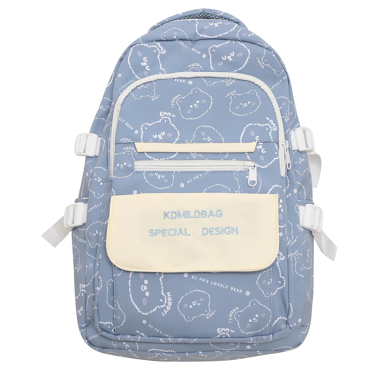 Ladies Waterproof Laptop BookBag Girl Printing Trendy Cute College Backpack Fashion Female Travel School Bags Women Kawaii Nylon