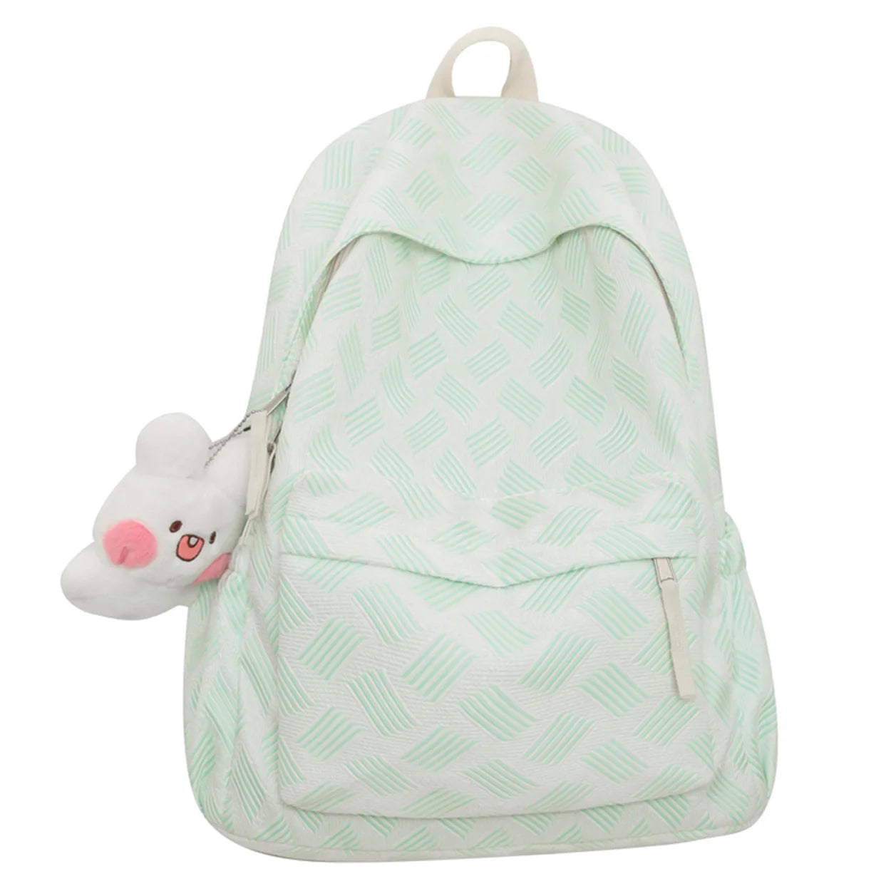 Lady Cute Pink Laptop Female Travel Trendy Student Book Bag New Girl Kawaii Nylon School Bag Fashion Women College Backpack Teen