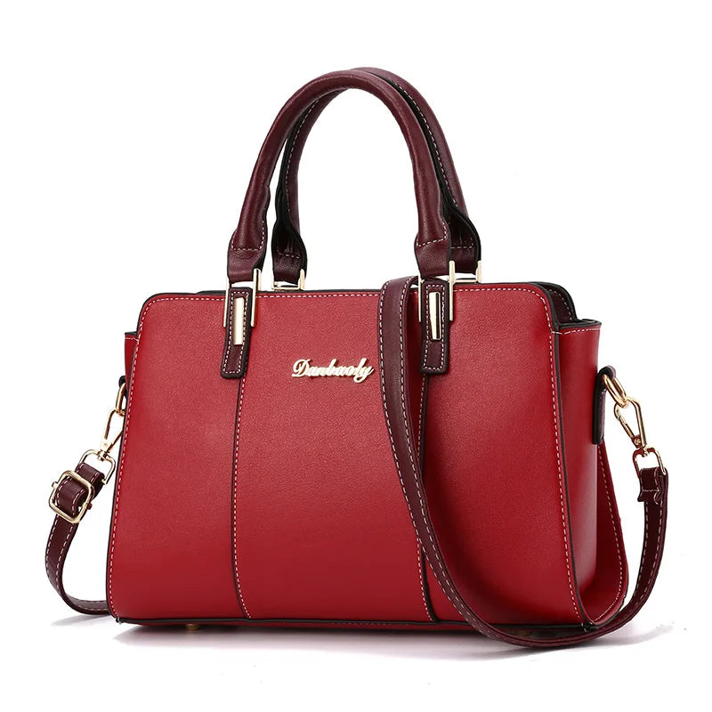 Large Capacity Casual Tote Bag Leather Big Messenger Crossbody Bags for Women 2021 Simple Female Shoulder Bags Designer Handbags