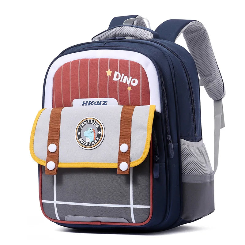 Large Capacity Lightweight Schoolbag for Primary School Boys and Girls Waterproof Outdoor Orthopedic Backpack Teenage Bookbag
