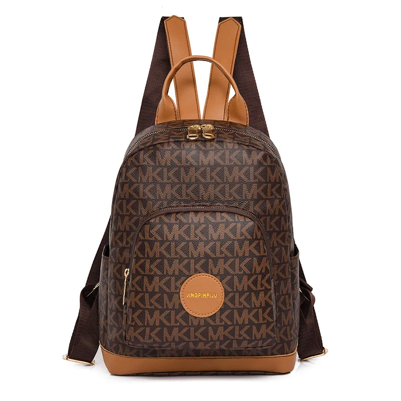 Large Capacity Women Backpack Purses High Quality Leather Female Vintage Bag School Bags Travel Bagpack Ladies Bookbag Rucksacks
