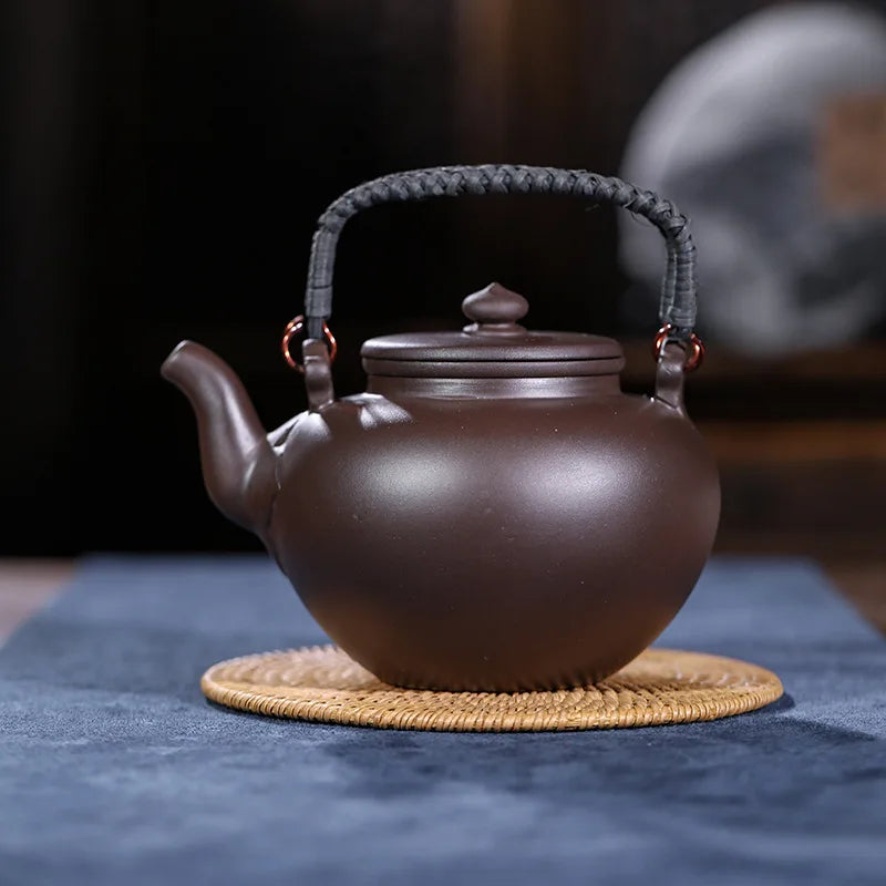 Large Capacity Yixing Teapot Purple Clay Tea Pot Household Kung Fu Kettle with Filter Office Teacup Ceramic Tea Set Drinkware