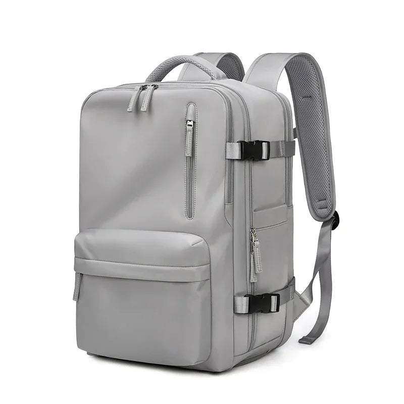 Large Travel Backpack Woman Expandable Multifunctional 16 Inch Laptop With Shoe Bag USB Charging Waterproof Lightweight Backpack