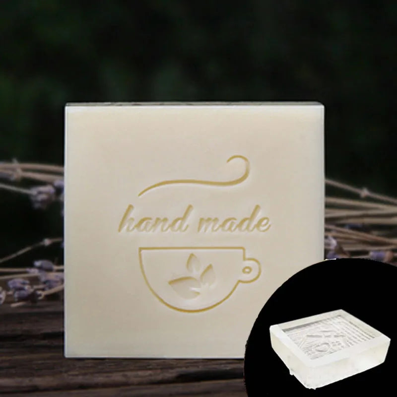 Lovely Handmade Clear Stamps Grass Plant Seal Soap Making Mold Natural Crafts Scrapbooking Chapter Custom Stationery