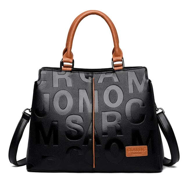 Luxury Handbags Women Leather Bags Designer Top-handle Bag Vintage Ladies Shoulder Crossbody Bags for Women 2022 Female Tote Bag