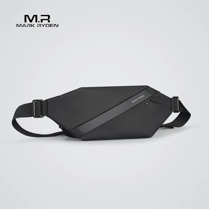 MARK RYDEN mens bags Men Chest Bag Small Man Shoulder Bag Ykk Zipper Light weight