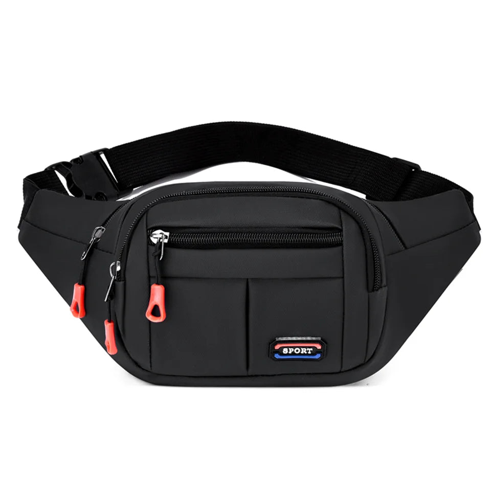 Man's Oxford Chest Bag Man Casual Fashion Male Chest Pack High Quality Casual Waist Pack