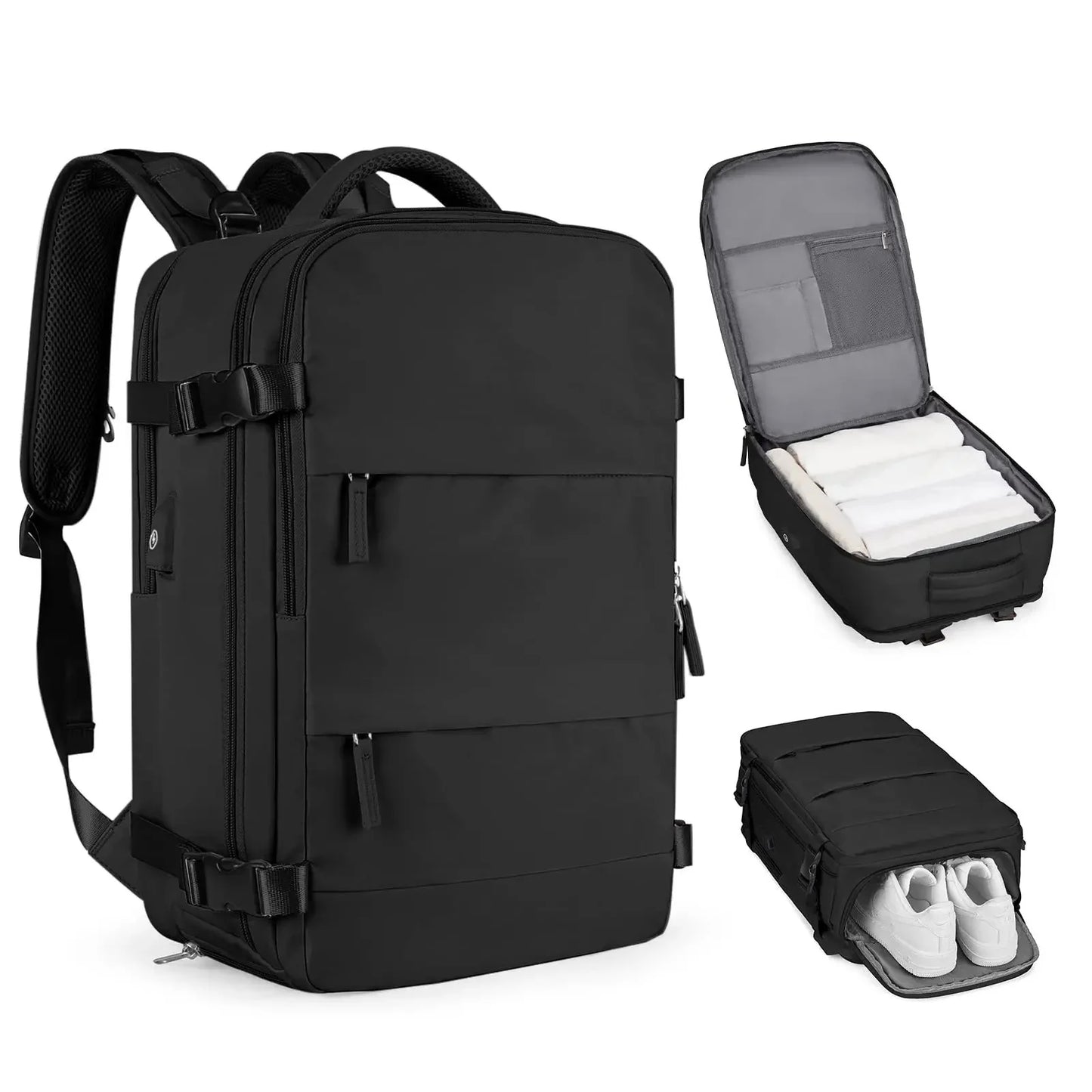 Man's Travel Backpack Plane Large Multifunction Luggage Lightweight Waterproof Girls Gym Bag Laptop Business Carry On Bagpacks