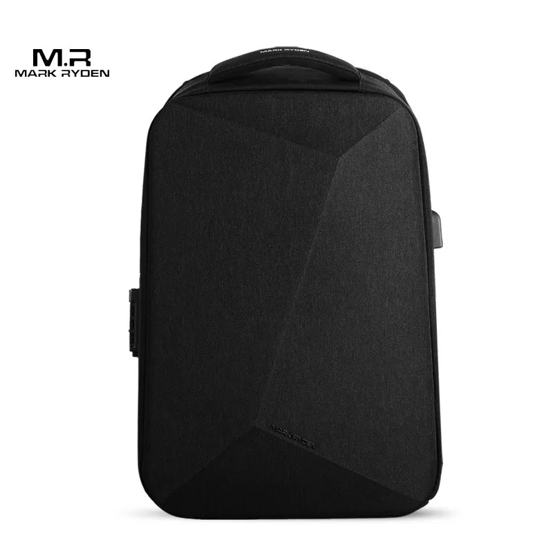 Mark Ryden Anti-thief TSA Lock Men Backpack Waterproof 15.6 inch Laptop Bag Man Travel Bag with Raincoat