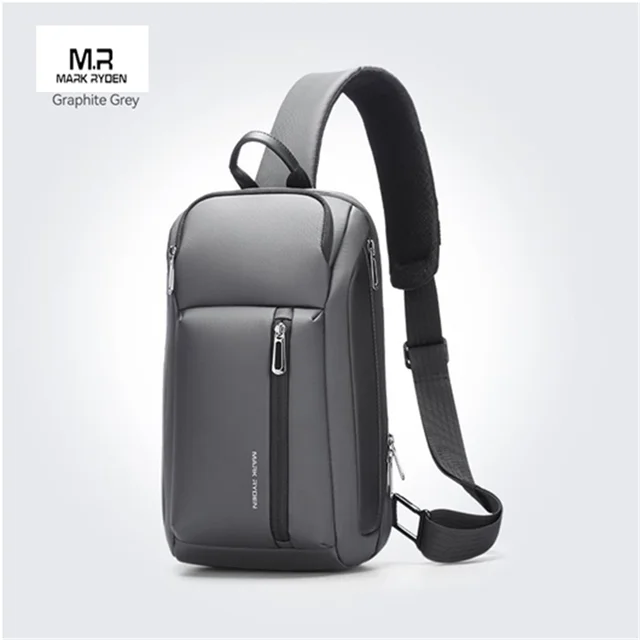 Mark Ryden Chest bag Multifunctional men's crossbody bag large capacity casual small backpack