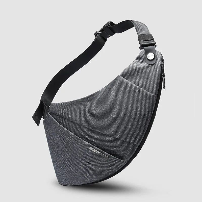 Mark Ryden Waterproof Commercial Large Expansion Anti-Extrusion Trendy Irregular Shape Custom Crossbody Men HandBag