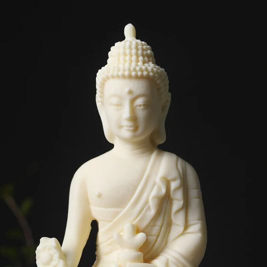 Medicine Master Buddha Characters Statue Resin Art Sculpture Exquisite carving Home Room Office Decor Figurine Free Delivery