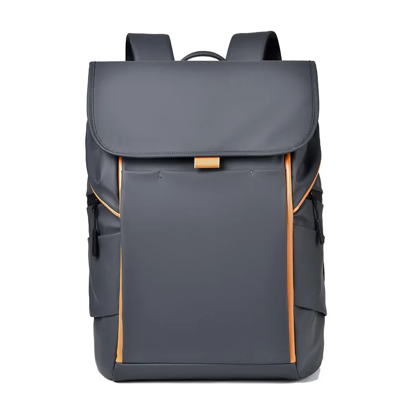 Men Business Backpack 15.6 Inches Laptop Bag Large Capacity Waterproof Students Backpack Fashion Travel School Bag