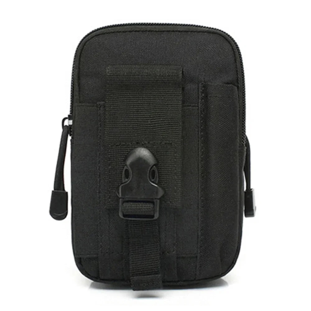 Men Fanny Waist Pack Belt Bag Purse Molle Accessory Military Tactical Outdoor Sport Pouch Male Cell Mobile Phone Case Cover Bags