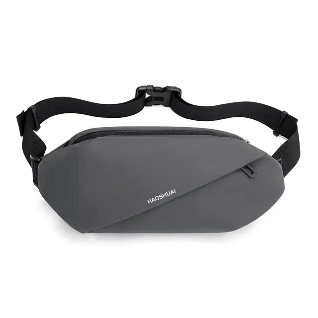 Men Nylon Waist Fanny Running Bags Sports Reflective Travel Military Male Single Messenger Chest Pack Bum Hip Belt Bag