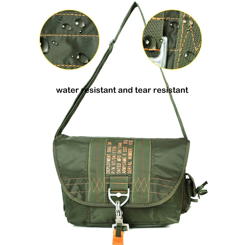 Men Shoulder Bags Casual Travel Men's Crossbody Bag Messenger Bags Officine Military Courier Bag