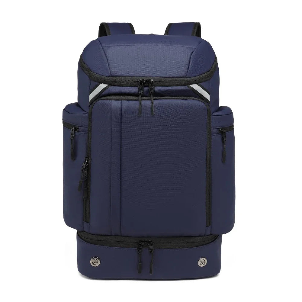 Men Travel Backpack Large Capacity Business 17 Inch Laptop 50L Hiking Fashion Backpacks with Shoe Bag To Put Clothes on The Trip