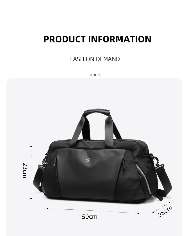 Men Travel Bags Luggage Oxford Duffle Bags Travel Handbag Waterproof Weekend Bag Large Capacity Multifunction Shoulder bag