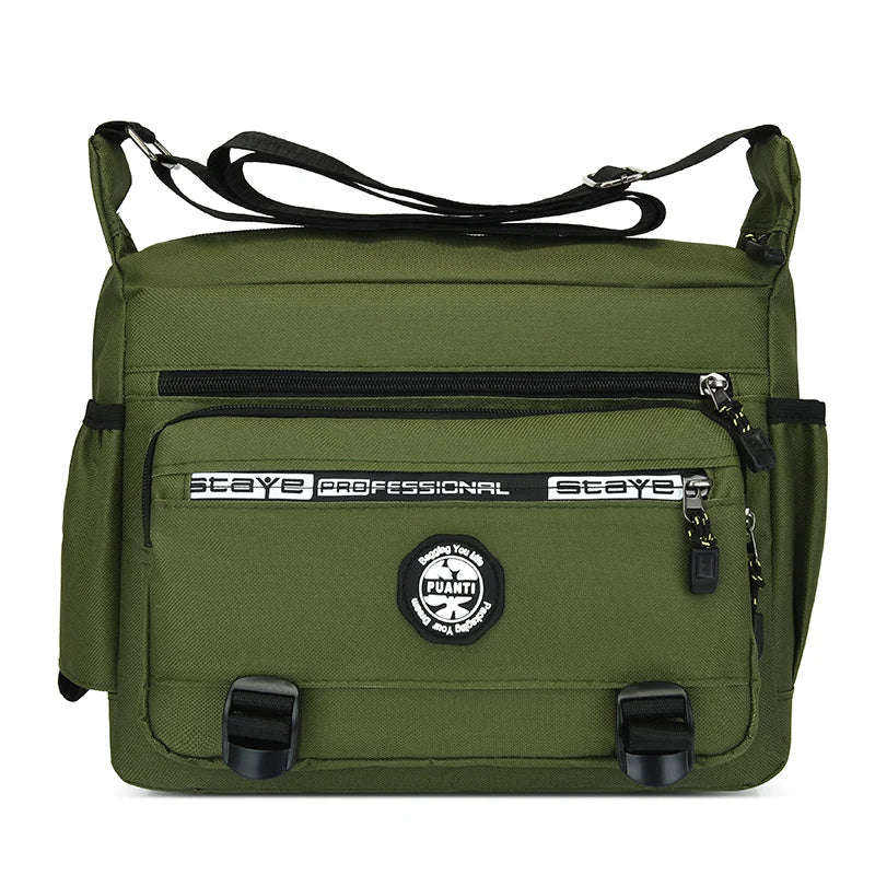 Men Waterproof Oxford Shoulder Bags Pocket Luxury Handbags Men Shopper Crossbody Bags Designer High Quality Soft Tote