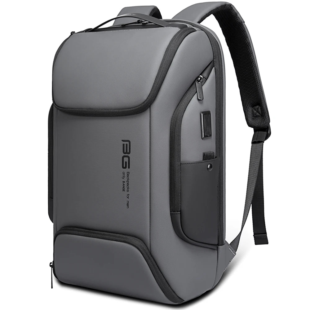 Men's Backpack Business 15.6 in Laptop Backpack Fashion Mochila Luxury Waterproof School Backpacks Aesthetic USB Travel Bag Male