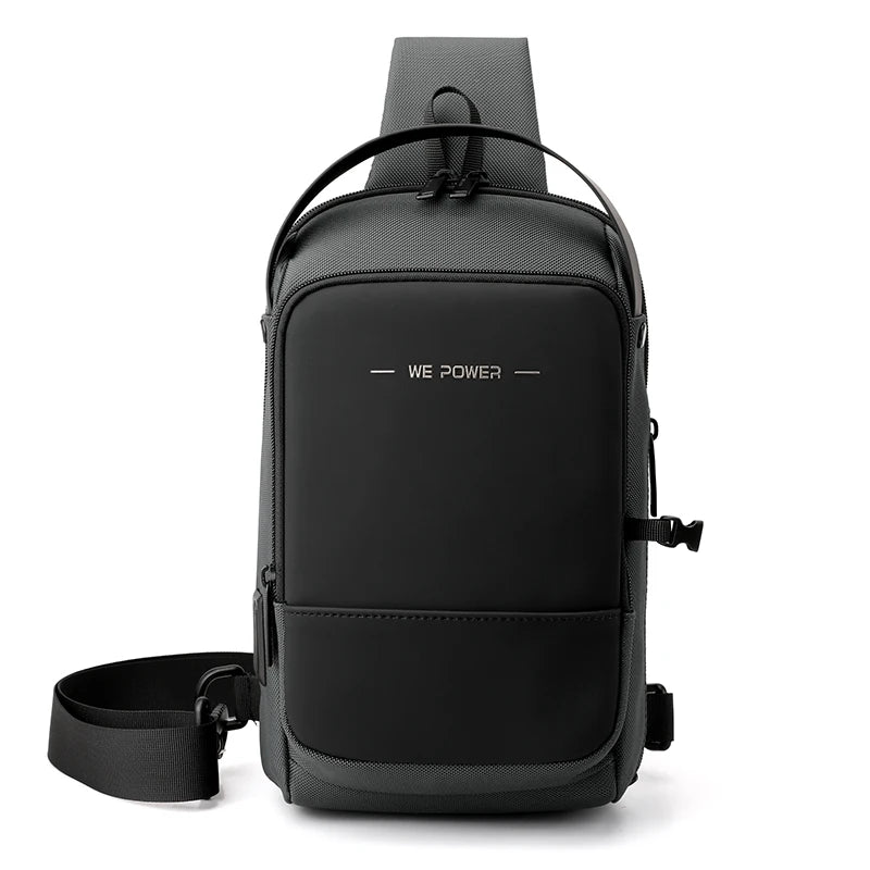 Men's Fashion Crossbody Bags Man Trend Chest Packs Waterproof Nylon Male Leisure Shoulder Bags Designer Travel Light Handbags