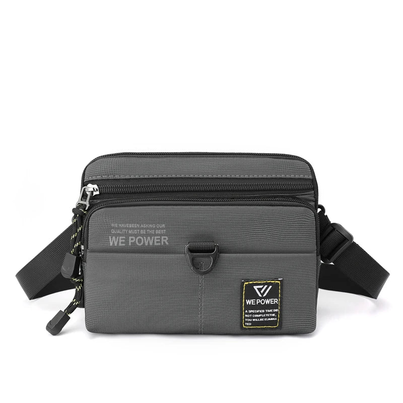 Men's Fashion Waist Pack Waterproof Nylon Outdoor Fitness Sport Man Leisure Shoulder Bags Male Light Crossbody Bags Mini Bags